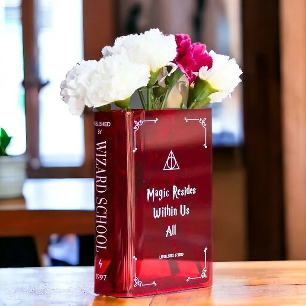 Acrylic Book Vase